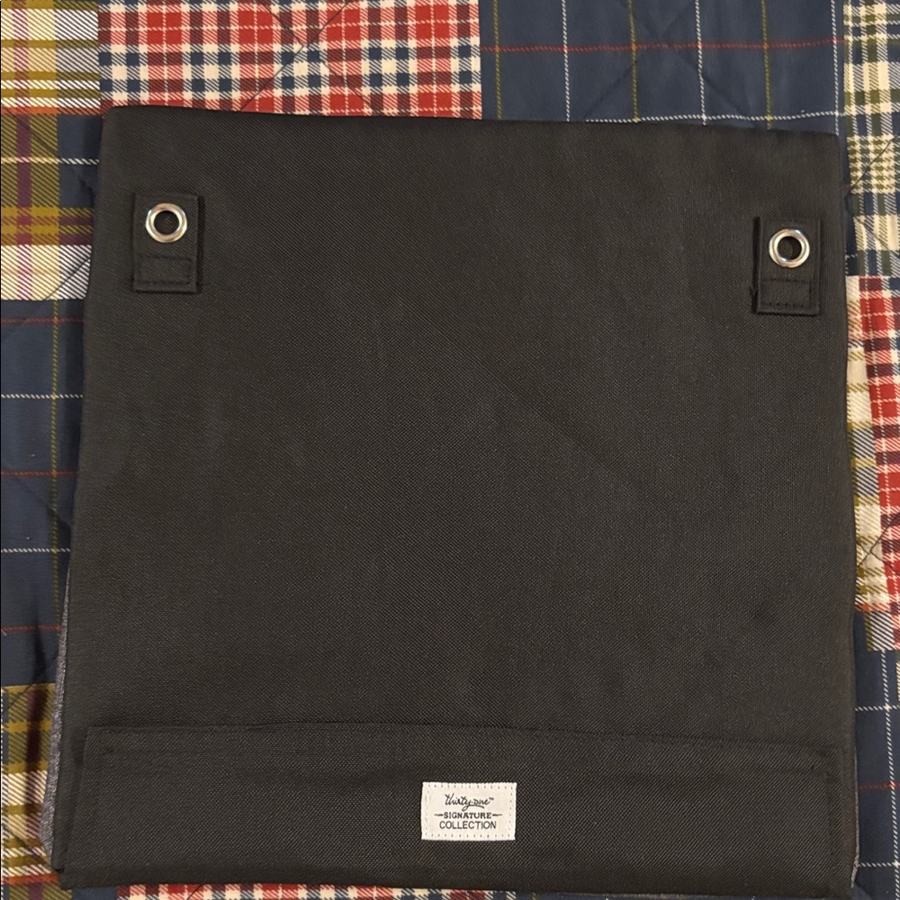 Thirty-One Gray Organizer with Red Inbox Text - Picture 4 of 5